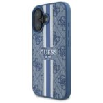 Guess GUHMP16SP4RPSB iPhone 16 6.1" blue hardcase 4G Printed Stripes MagSafe - imagine 2