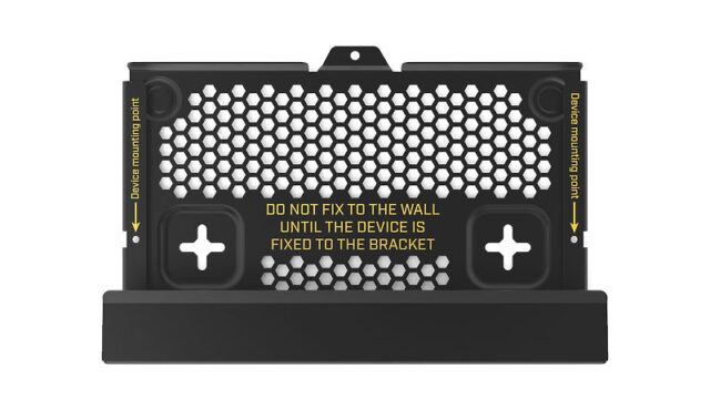 MikroTik RB4011 wall mount kit | Mounting accessory | dedicated for RB4011 - imagine 2