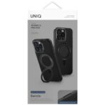 Case UNIQ Swivix for iPhone 16 Pro Max 360 Rotating Kickstand black - imagine 5