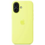 Case Apple Silicone Case MagSafe for iPhone 17 yellow - imagine 5