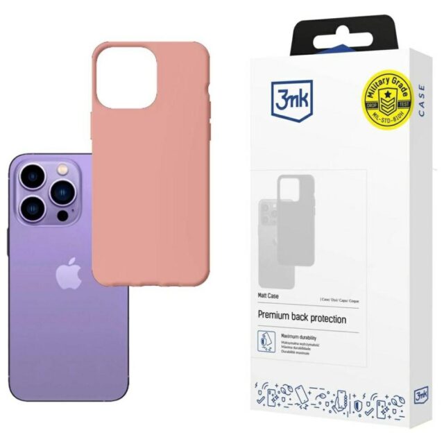 3MK Matt Case iPhone 14 Pro 6,1" lyche
