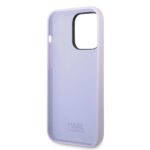 Karl Lagerfeld KLHCP14XSNIKBCU iPhone 14 Pro Max 6,7" hardcase purple Silicone Ikonik - imagine 7