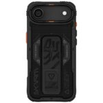 Skinarma Phantom Case for iPhone Air Magnetic Charging + Grip Stand Black - imagine 3