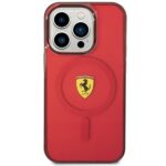 Ferrari FEHMP14LURKR iPhone 14 Pro 6,1" red hardcase Translucent Magsafe - imagine 3