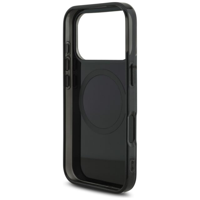 Case AMG Double Layer Transparent        Graphics MagSafe for iPhone 17 Pro black - imagine 7