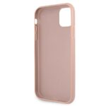 Guess GUHCN61SA4GGPI iPhone 11 6,1" / Xr pink hardcase Saffiano 4G Metal Logo - imagine 7