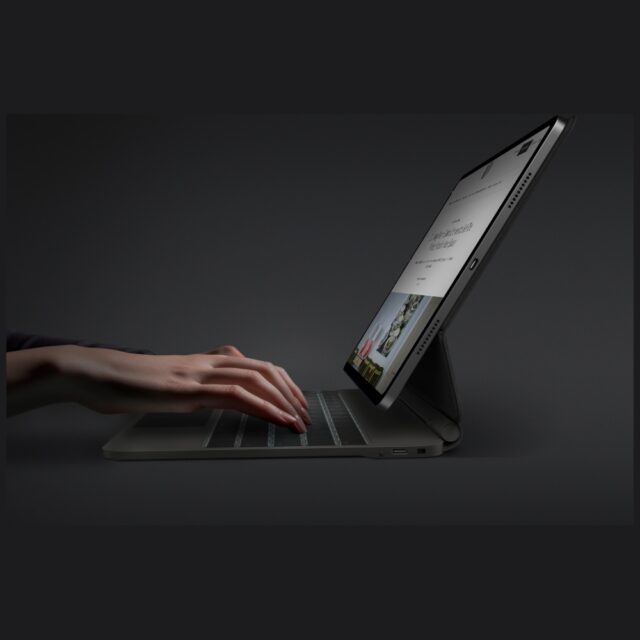 Case UNIQ Venno Pro Magnetic Smart with keyboard for iPad Pro 13" M4 (2024) bl - imagine 6