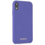 Guess GUHCI61LSGLUV iPhone Xr purple hard case Silicone - imagine 5