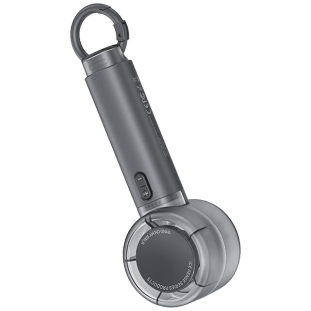 Hand fan USAMS LiFE LU01 black - imagine 6