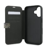 Guess GUBKP16M4GMGBR iPhone 16 Plus 6.7" brown book 4G Metal Logo - imagine 7