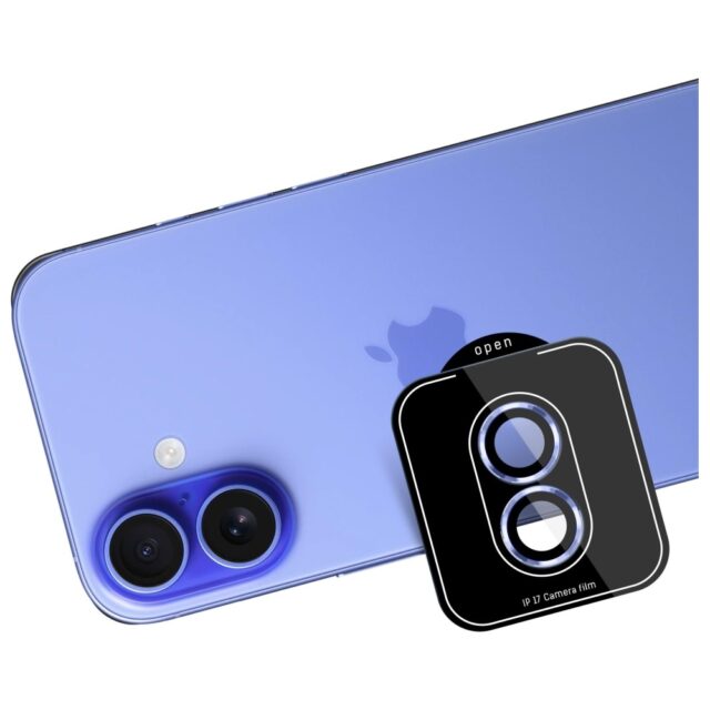 Camera lens protection 3MK Lens Protection Pro for Apple iPhone 17 blue - imagine 4