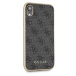 Guess GUHCI61G4GG iPhone Xr grey hard case 4G Collection - imagine 5