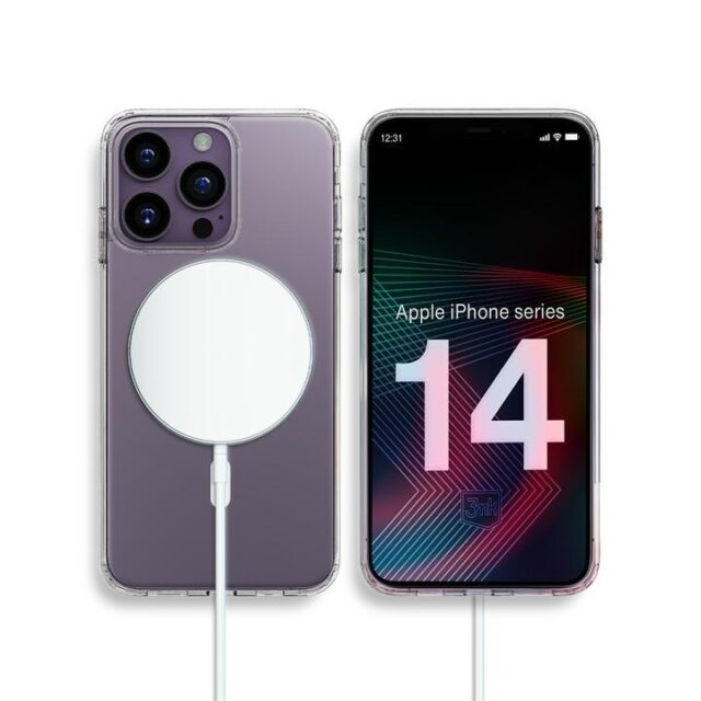 3MK MagCase iPhone 14 Pro Max 6,7" transparent - imagine 2