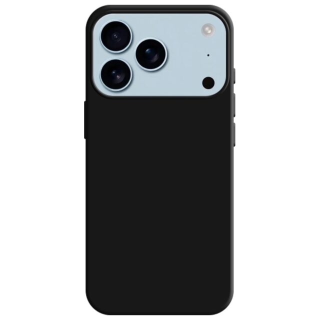 Case 3MK Silicone Case for Apple iPhone 17 Pro Max black - imagine 4