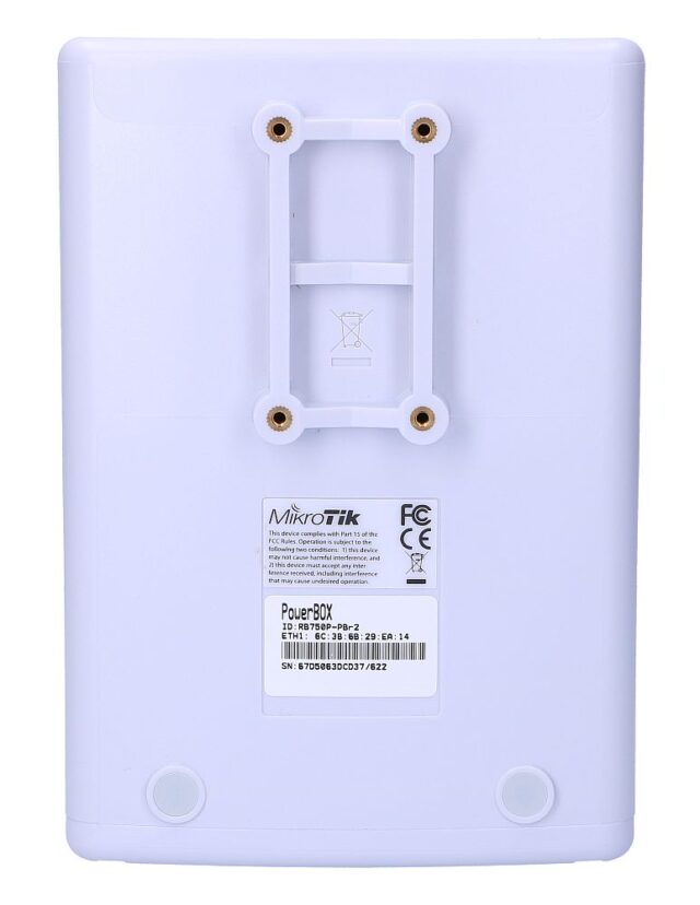 MikroTik PowerBox | Router | RB750P-PBr2, 5x RJ45 100Mb/s, outdoor, waterproof - imagine 2