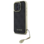 Guess GUHCP16XGF4GGR iPhone 16 Pro Max 6.9" black hardcase 4G Charms Collection - imagine 2