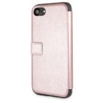 Guess GUFLBKI8IGLRG iPhone 7/8/SE 2020/ SE 2022 rose gold  book Iridescent - imagine 5