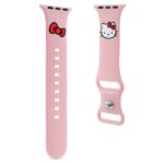Hello Kitty Strap HKAWMSCHBLP Apple Watch 38/40/41mm Pink Strap Silicone Kitty Head - imagine 3