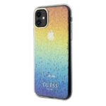 Guess GUHCN61HDECMI iPhone 11 / Xr 6.1" hardcase IML Faceted Mirror Disco Iridescent - imagine 2