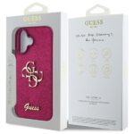 Guess GUHCP16SHG4SGU iPhone 16 6.1" purple hardcase Fixed Glitter Big 4G - imagine 8