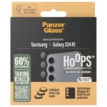 PanzerGlass Hoops Camera Sam S24 FE S721  black 1464 camera lens protector hoop optic rings - imagine 4