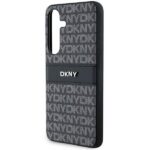 DKNY DKHCS24SPRTHSLK S24 S921 black hardcase Leather Mono Stripe & Metal Logo - imagine 6