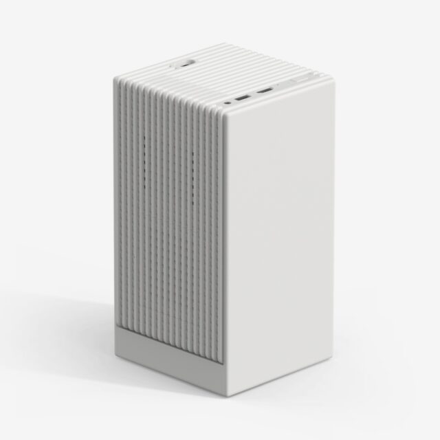 Wanbo Cube 2 Pro White | Projector | 500 ANSI, Android TV 11, Gimbal - imagine 4