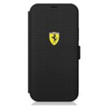 Ferrari FESPEFLBKP12LBK iPhone 12 Pro Max 6,7" black book On Track Perforated - imagine 2