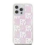 DKNY DKHCP15XLCPEPP iPhone 15 Pro Max 6.7" pink hardcase Liquid Glitter Multilogo - imagine 3