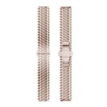 Beline Watch strap 20mm Metal Honeycomb Rose Gold /rose gold box - imagine 2