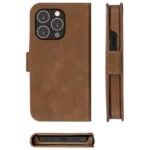 Etui dbramante 1928 Lynge 2w1 Wallet do  iPhone 14 Pro brązowy/brown - imagine 5