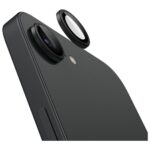 Camera cover Spigen Optik Pro Glas.TR  "EZ FIT" Camera Protector 2pcs for iPhone 16e black - imagine 3