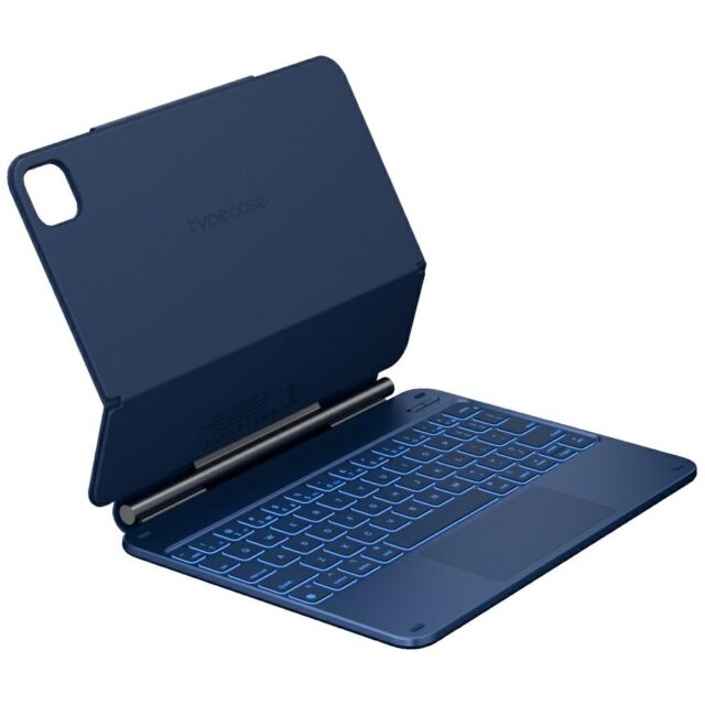 Case Typecase Edge with keyboard for iPad Air 11" 2024/2025 pacific blue - imagine 5