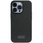 Audi Silicone Case iPhone 13 Pro / 13 6.1" black hardcase AU-LSRIP13P-Q3/D1-BK