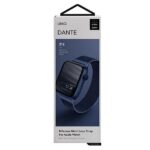 UNIQ Dante Strap Apple Watch Series 1/2/3/4/5/6/7/8/SE/SE2/SE3 38/40/41mm Stainless Steel blue - imagine 2