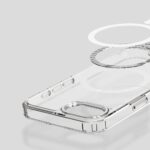 Araree Duple M MagSafe case for iPhone 16e transparent - imagine 2