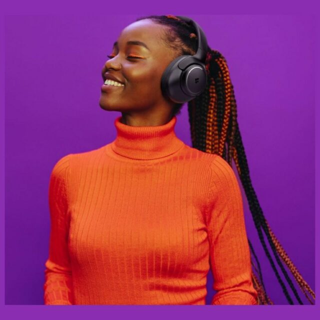 Over-ear Headphones Spigen SA2403 ANC PRO black - imagine 8