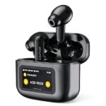 AWEI Bluetooth 5.4 T56 ANCTWS headphones + docking station black - imagine 3