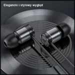 USAMS stereo earphones EP-46 USB-C black 1.2m HSEP4603 - imagine 8