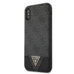 Guess GUHCPXPU4GHBK iPhone X/Xs grey hardcase 4G Triangle Collection - imagine 2
