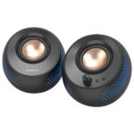 Creative Computer Speakers 2.0 Pebble X Black USB-C with RGB Backlight - imagine 2