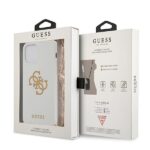 Guess GUHCP12LLSC4GWH iPhone 12 Pro Max 6,7" white hardcase 4G Gold Chain Collection - imagine 8