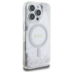 Guess GUHMP16LRGRGES iPhone 16 Pro 6.3" silver hardcase Resin Gradient Glitter MagSafe - imagine 4