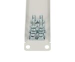 Extralink 1U 19" | Front Blank Panel | Gray - imagine 5