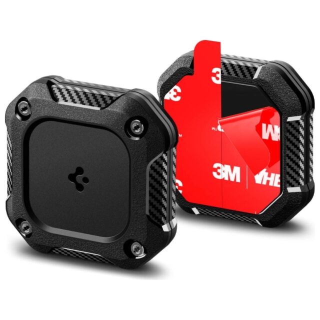 Etui Spigen Tough Armor do Apple AirTag   1/2 czarny - imagine 2