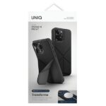 UNIQ case Transforma iPhone 15 Pro Max 6.7" Magclick Charging ebony black - imagine 2