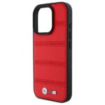 BMW BMHMP16X23PUSPR iPhone 16 Pro Max 6.9" red hardcase M Perforated And Stitched Line MagSafe - imagine 5
