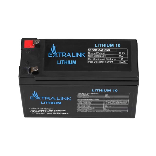 Extralink LiFePO4 10AH | Accumulator | 12.8V, BMS - imagine 7