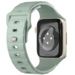 UNIQ Stride Apple Watch Series 1/2/3/4/5/6/7/8/9/SE/SE2/SE3 38/40/41mm FKM Rubber Strap Mint/Ice - imagine 2