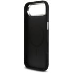 Case Guess 4G Triangle Logo MagSafe for iPhone Air black silver - imagine 7
